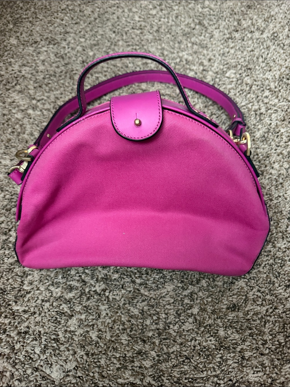 kate spade Hot Pink Dome Crossbody with Top Handle